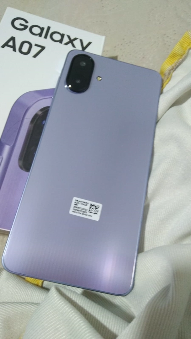 Celular Samsung Galaxy A07 128Gb 4Gb Câmera 50Mp Tela 6.7 - VIOLETA