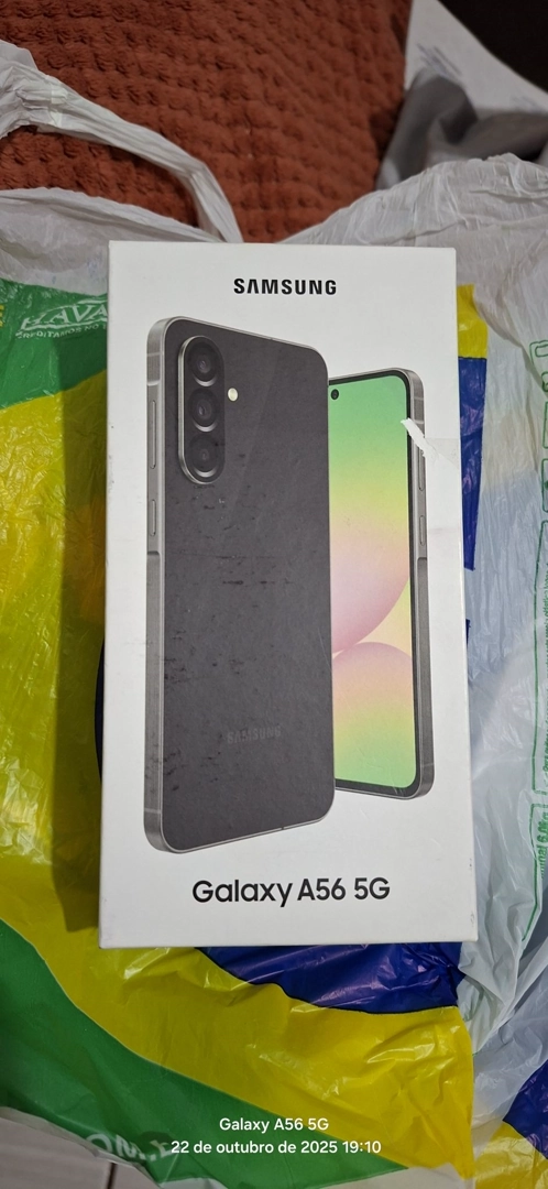 Celular Samsung Galaxy A56 5G 256Gb 8Gb Câmera Tripla - Cinza